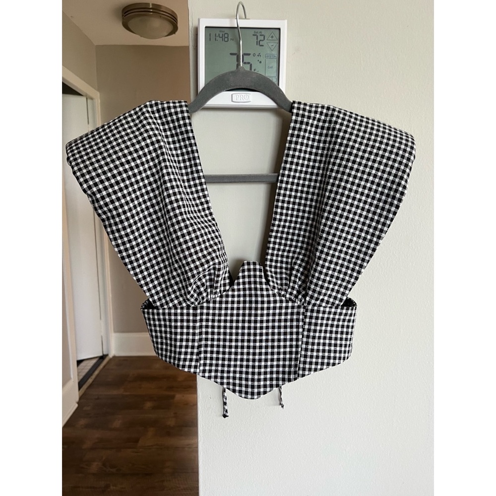 ASOS structured corset top